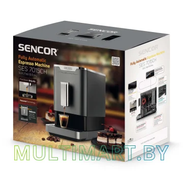Эспрессо кофемашина Sencor SES 7015CH картинка 12
